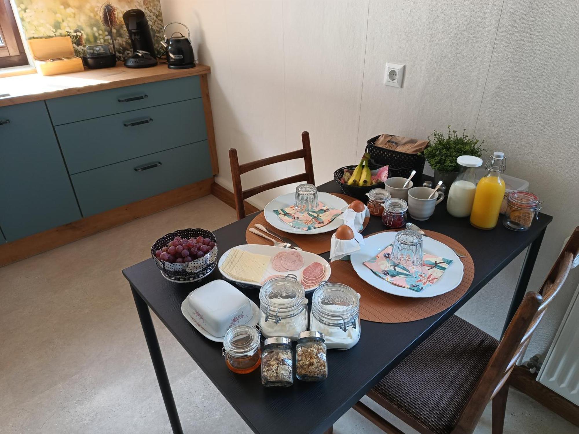 Minicamping Und B&B Apartment Hintergarten Niederorschel Екстериор снимка