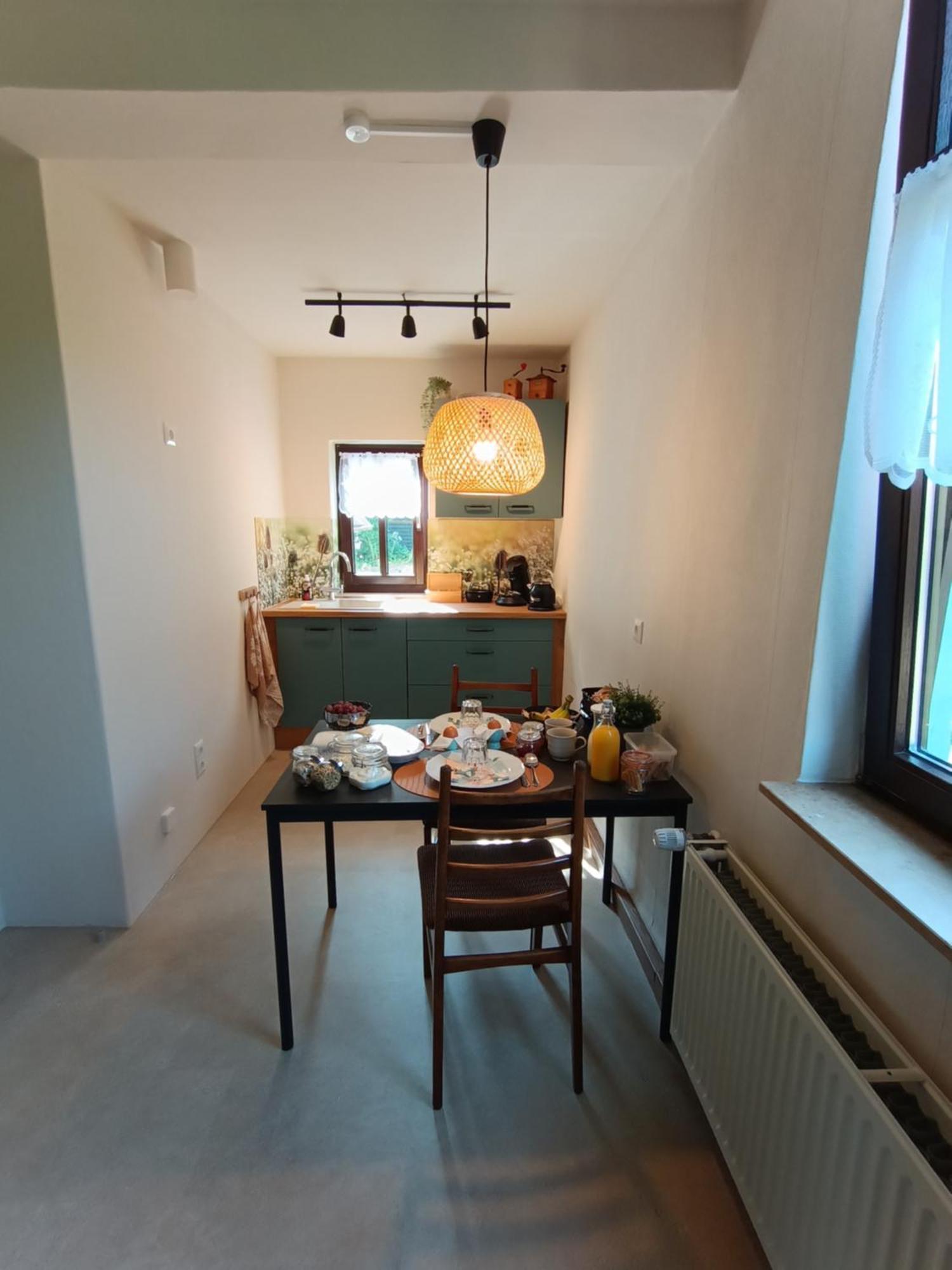 Minicamping Und B&B Apartment Hintergarten Niederorschel Екстериор снимка