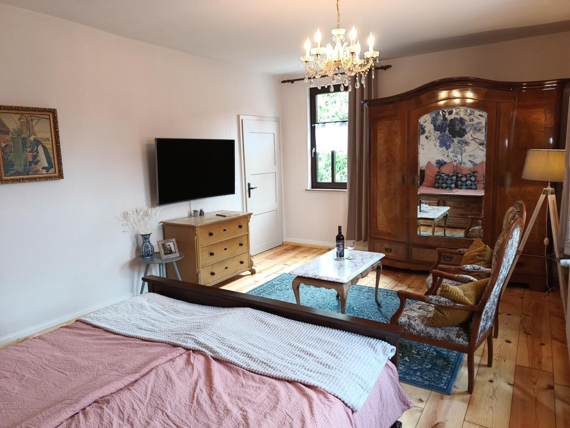 Minicamping Und B&B Apartment Hintergarten Niederorschel Екстериор снимка