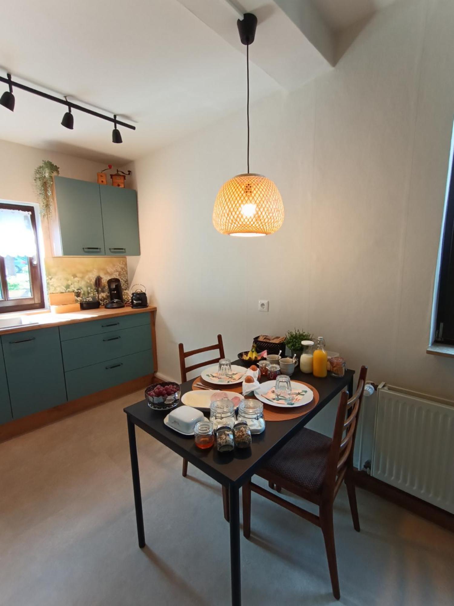 Minicamping Und B&B Apartment Hintergarten Niederorschel Екстериор снимка