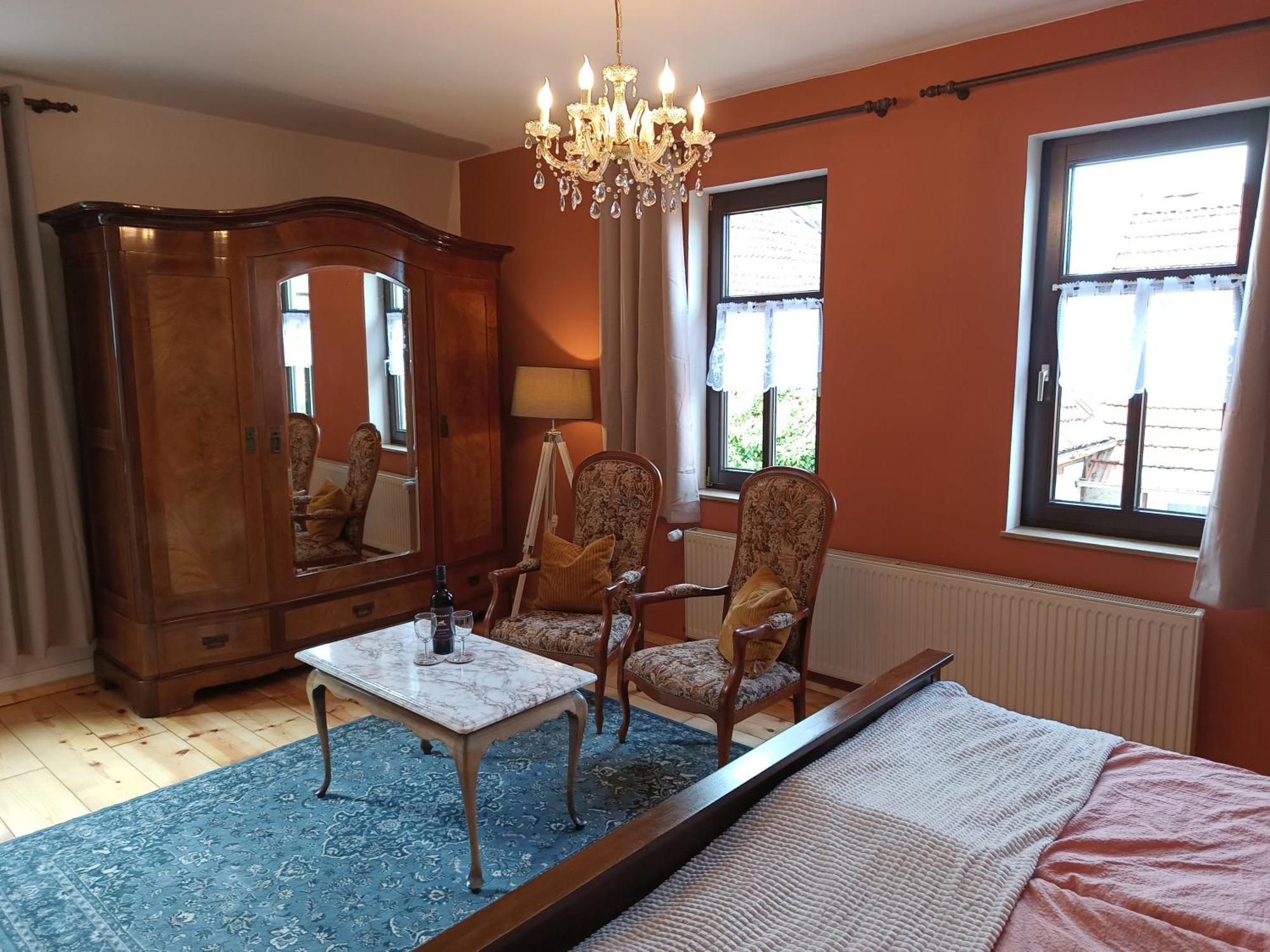 Minicamping Und B&B Apartment Hintergarten Niederorschel Екстериор снимка