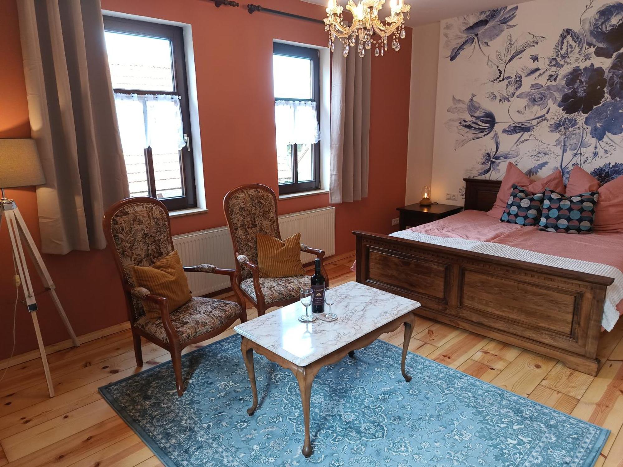 Minicamping Und B&B Apartment Hintergarten Niederorschel Екстериор снимка